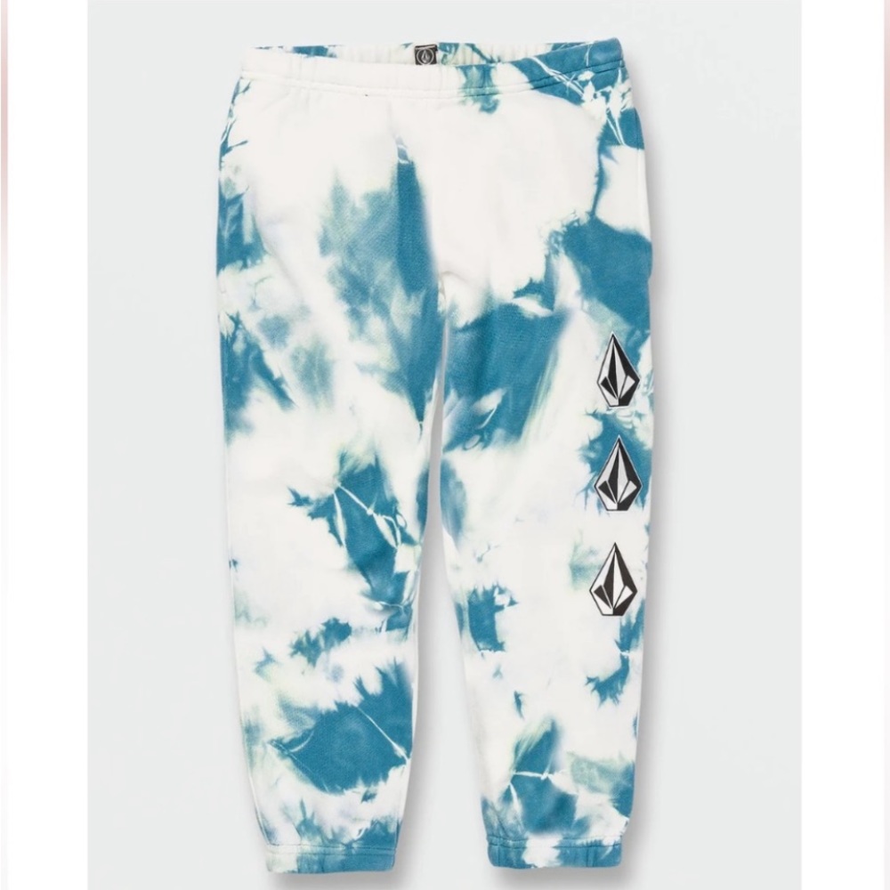 Volcom Blue Tie-Dye Women's Joggers